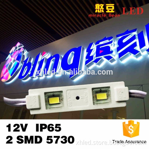 High Brightness 12v led Injection module 5630 smd 5 chips waterproof with quick delivery